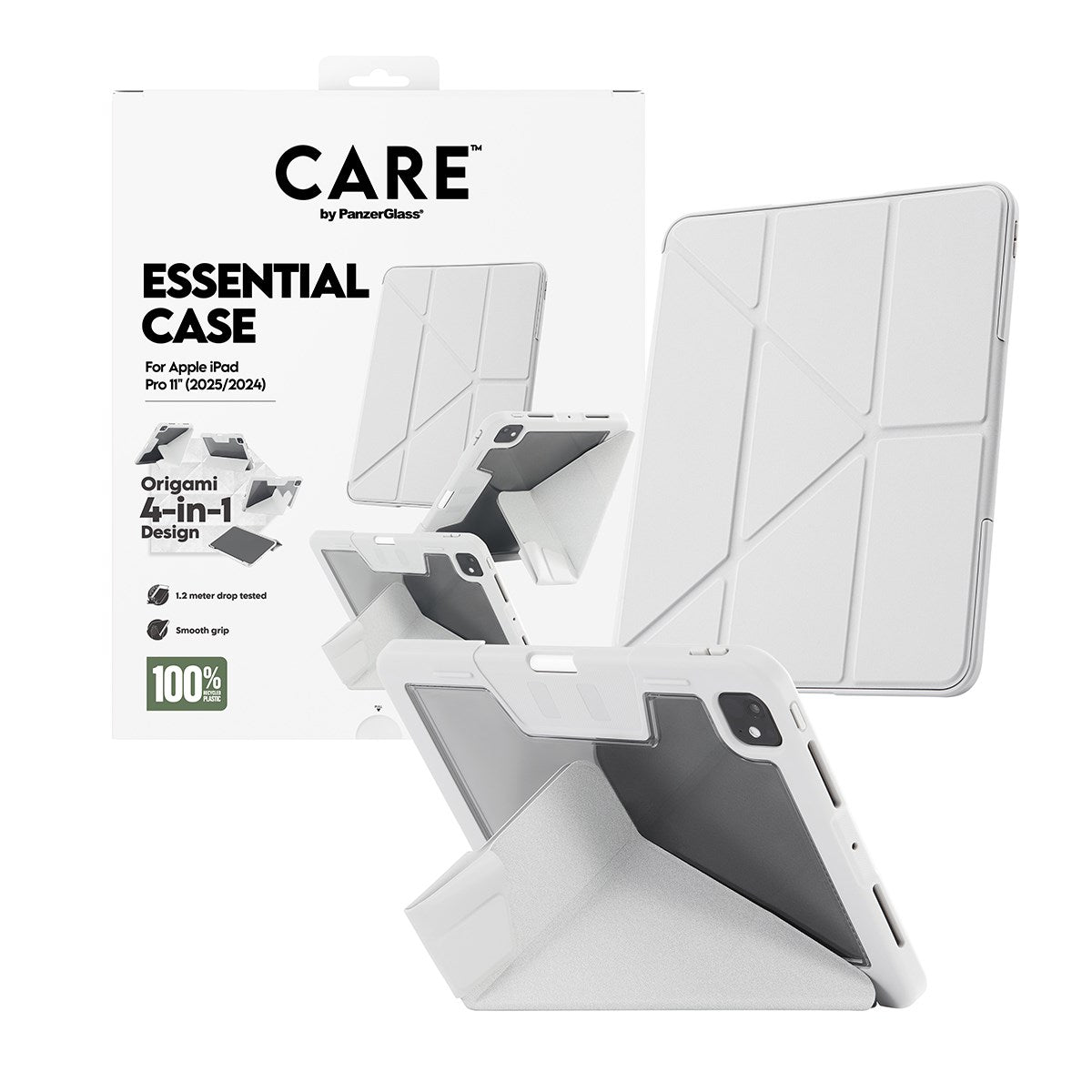 CARE by PanzerGlass® Essential Case Grey iPad Pro 11
